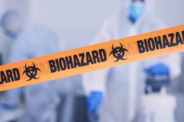 Professional Infectious Disease Decontamination technician working in Calverton, MD